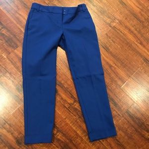Cobalt Blue Capri Pant